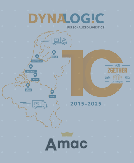 Dynalogic en Amac - 10 jaar samenwerking