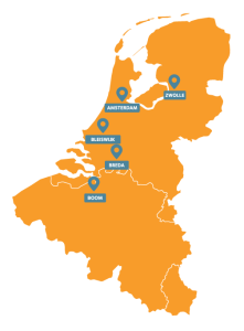 Locaties vestigingen Benelux Locaties Dynalogic